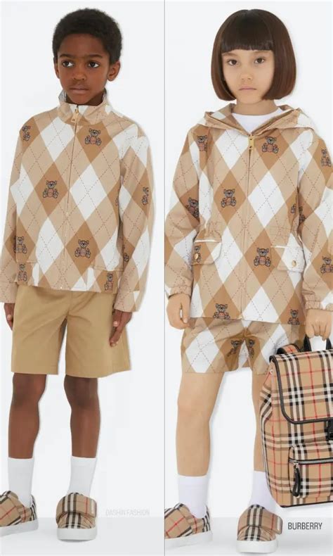 Burberry Kids Thomas Bear Argyle